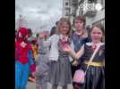 VIDEO. Des Spider-Man et princesses par dizaine au carnaval des enfants de Nantes
