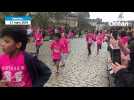 VIDÉO. Déferlante rose contre le cancer à Nantes : la course Odyssea bat tous les records