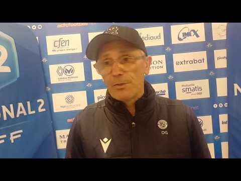 David Giguel après ACFC - La Roche Vendée