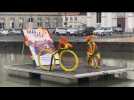 Saint-Omer : Le traditionnel char à fleurs qui annonce le début de Mai à Vélo est à flot