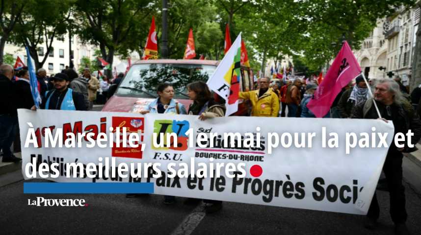 À Marseille, un 1er-mai pour la paix et contre l’austérité