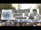 Hundreds of Union workers gather in Buenos Aires on International Workers' Day