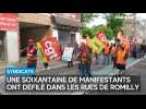 Manifestation du 1er mai : une soixantaine de manifestants à Romilly-sur-Seine