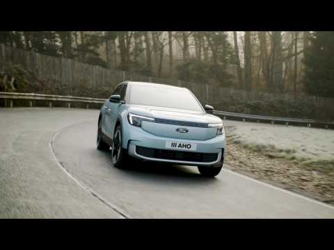 2024 Ford Electric Explorer Driving Video