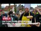 Le concours d'épluchage de Vrély (Somme), la Patate d'or, a son nouveau champion