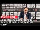 La conférence de presse du match de Betclic Élite ASVEL - SQBB