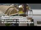 La grande dégustation : 40 cuvées de champagne à découvrir au Boulingrin de Reims