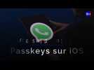 WhatsApp lance les Passkeys sur iOS