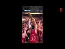 Basket-ball - La joie des Tango et des supporters en vidéo après avoir remporté la 12e Coupe de France du Bourges Basket !