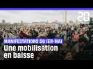 Manifestations du 1er-Mai : Une mobilisation en baisse