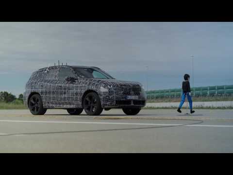 BMW X3 PHEV prototype. Assisted Driving