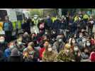 UK protesters try stop migrant removals from temporary accommodation