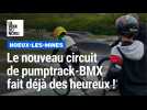 Le nouveau circuit de pumptrack-BMX de NSux-les-Mines fait déjà des heureux