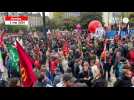 VIDÉO. Manifestation du 1er-Mai à Nantes : une foule très déterminée place Bretagne