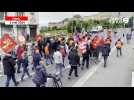 VIDÉO. Des milliers de manifestants pour le 1er-Mai à Caen