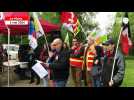 VIDÉO. Manifestation du 1er-Mai au Mans : environ 450 personnes réunies au parc du Gué-de-Maulny