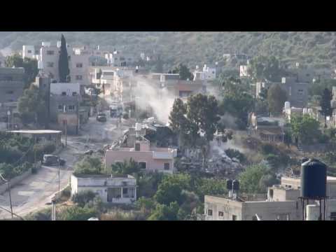Israeli forces conduct raid near West Bank's Tulkarem