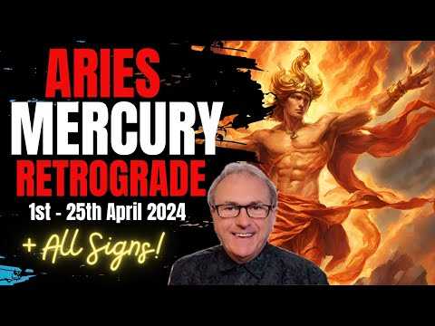Mercury Retrograde in ARIES - 1st to 25th April - Rethink, Reset, Refresh + All Signs!