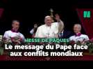 Pour Pâques, le pape François appelle à « ne pas céder à la logique des armes »