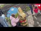 VIDEO. Un monde fou au Point Ferro à Saint-Lô pour les oeufs de Pâques