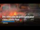 Des véhicules de police pris pour cibles à Félix Pyat