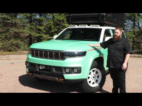 Jeep Vacationeer Concept Walkaround