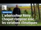 A Souastre, l'arboriculteur Rémy Choquet face aux variations climatiques