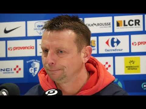 La réaction de Stéphane Dumont après Grenoble - Guingamp (Ligue 2 J30)