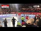 VIDÉO. La joie des handballeurs du Caen HB après leur succès face à Valence