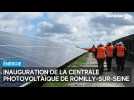La centrale photovoltaïque de Romilly-sur-Seine a été inaugurée