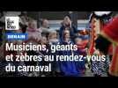 Carnaval de Denain : musiciens, géants et zèbres au rendez-vous