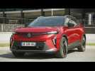 Renault Scenic E-Tech electric Design Preview in Iconic Red