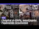 Guerre Israël-Hamas : Visualisez les destructions de l'hôpital al-Chifa après le retrait de l'armée