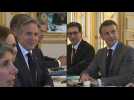 Blinken and Macron meet at the Elysee Palace in Paris
