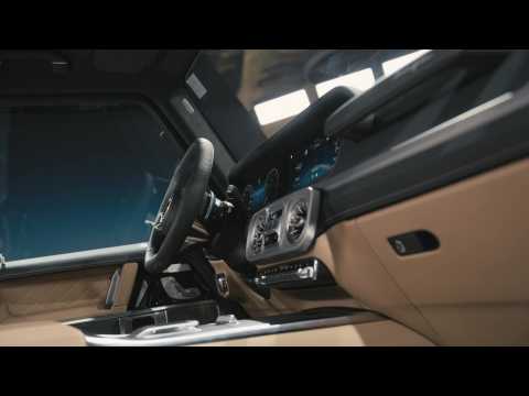 The all-new Mercedes-Benz G-Class Interior Design
