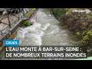 L'eau monte à Bar-sur-Seine : plusieurs rues inondées dans la matinée de ce jeudi 04 avril