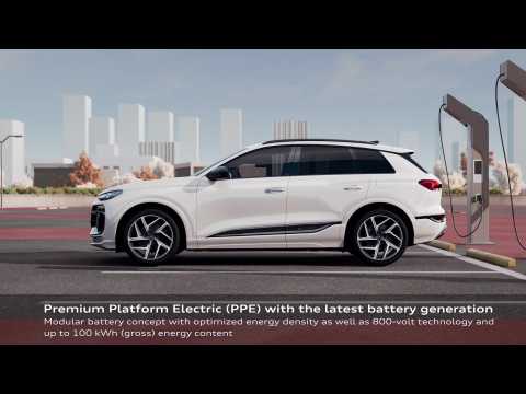 Audi Q6 e-tron – Battery and charging technology – Animation