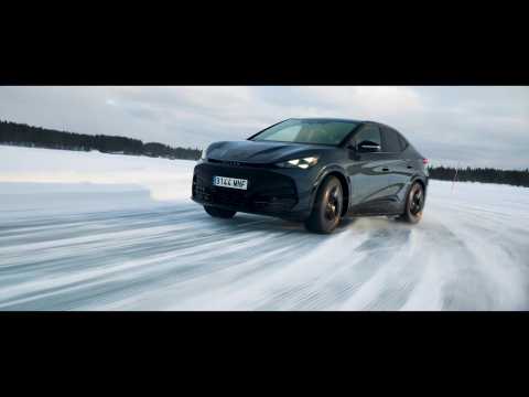 Lucas di Grassi challenges Lapland’s extreme conditions with the CUPRA Tavascan