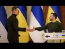 Guerre Russie-Ukraine: le Président finlandais signe en Ukraine un accord de sécurité