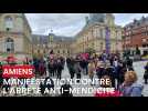 Manifestation contre l'arrêté anti-mendicité à Amiens
