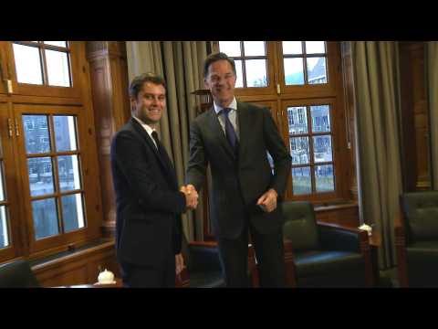 French Prime Minister Attal meets his Dutch counterpart Rutte in The Hague