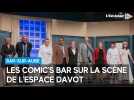 Les Comic's Bar sur la scène de l'espace Davot de Bar-sur-Aube