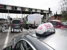 Manifestation des taxis à Toulouse : 150 véhicules filtrent l'accès à l'aéroport mardi 4 mars 2024
