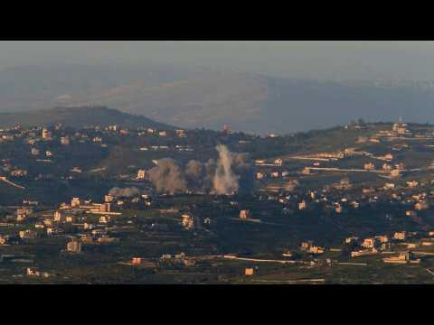 Smoke billows after deadly Israeli strike on Lebanon