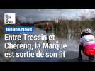 Inondations : reportage sur la route entre Tressin et Chéreng, où la Marque a débordé.