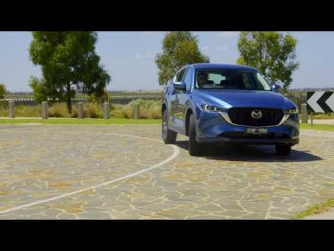 Mazda CX-5 Touring Petrol AWD in Eternal Blue Driving Video