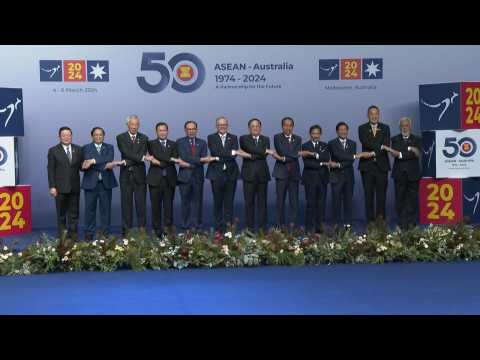 Leaders arrive at ASEAN-Australia summit