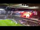 Union - Fenerbahçe: des fumigènes lancés dès le début du match