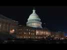 Joe Biden's motorcade arrives at US Capitol ahead of State of the Union address