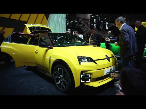 Geneva Motor Show 2024 - World premiere of the Renault SA brand, with their new model R5 E-Tech 100% electric